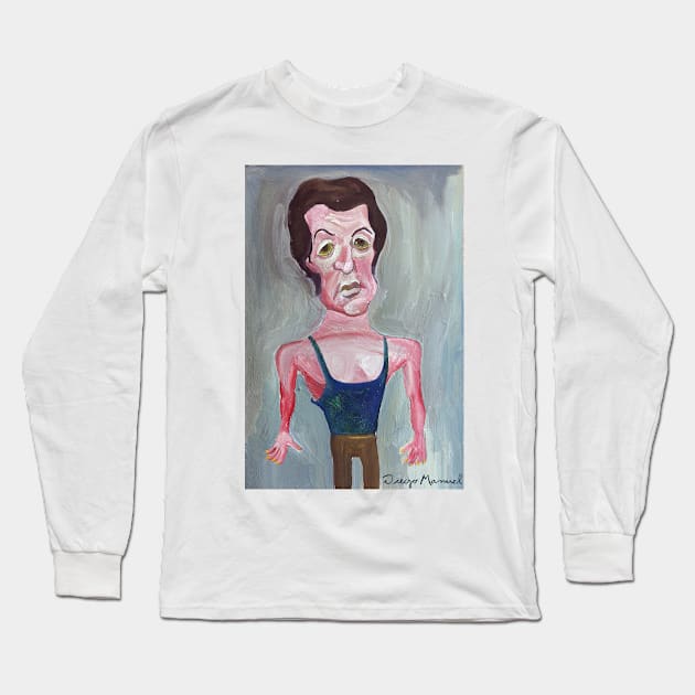 The gym boy, people from the neighborhood Long Sleeve T-Shirt by diegomanuel